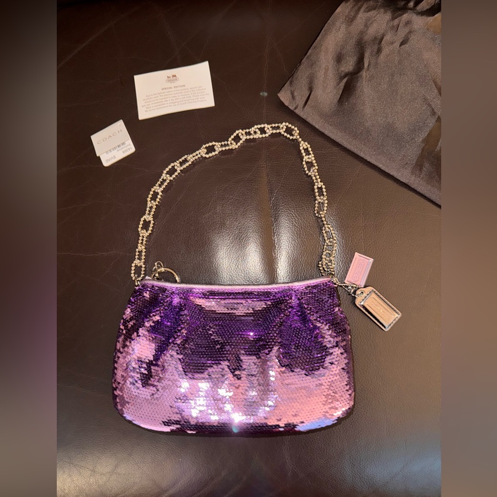 Coach Poppy Sequin Bag